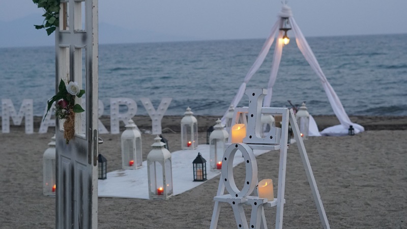 Ölüdeniz'de Evlilik Teklifi Organizasyonu